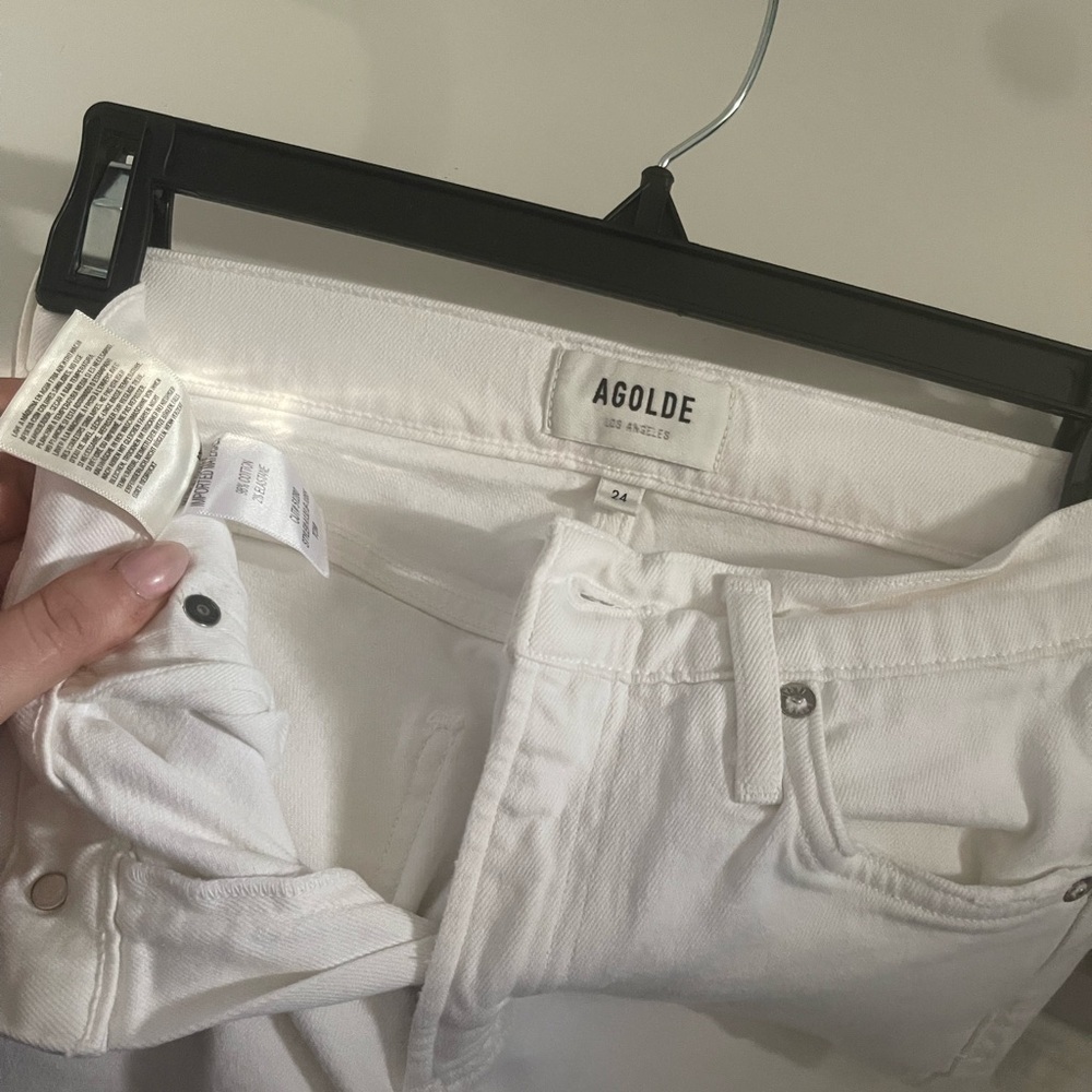 AGOLDE Toni Mid-Rise Straight-Leg Ankle Jeans - Picture 3 of 3
